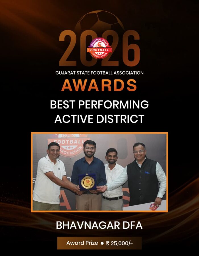 Best Performing Active District - Bhavnagar DFA