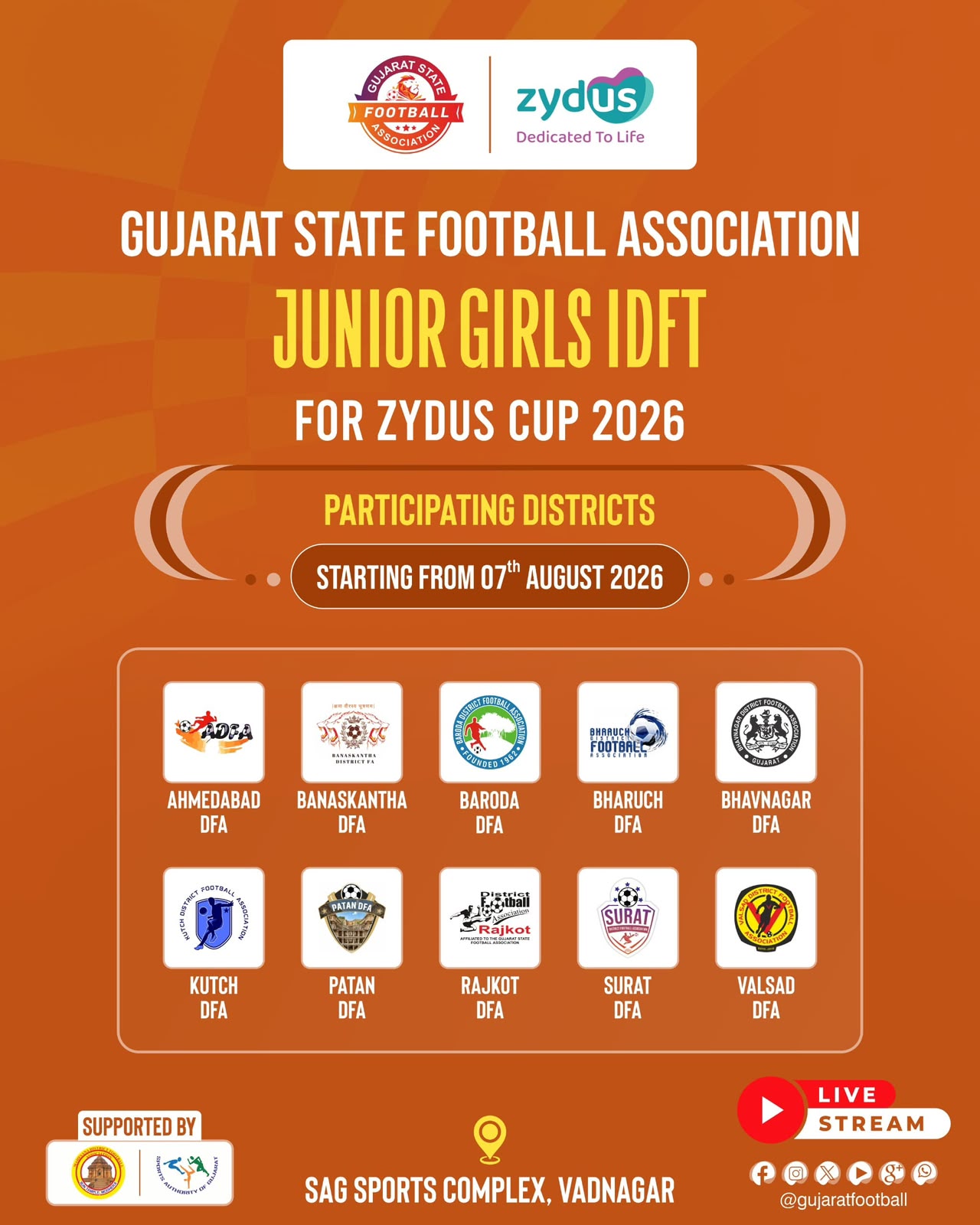 GSFA JUNIOR GIRL IDFT 2026